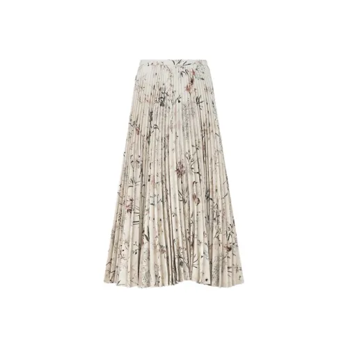 DIOR Casual Long Skirt Women's Beige