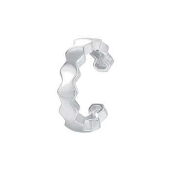 NVBBK S925 Silver Clip On Earrings Women's