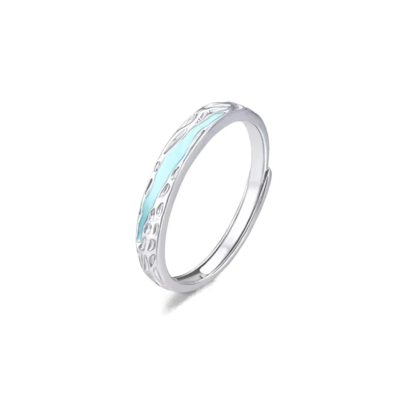 FANFRI Sterling Silver Rings Unisex-8