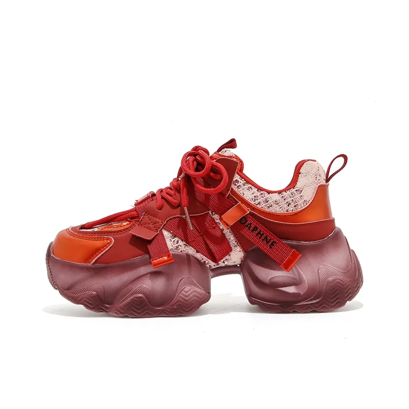DAPHNE Low Top Chunky Sneakers Women's-36