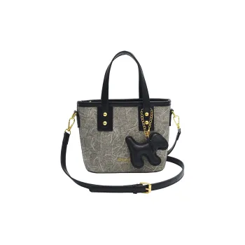 Yalu PU Crossbody Handbag Unisex Coffee & Blue/Black & Gray/Khaki