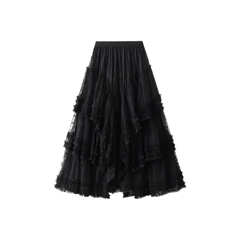 KYKW Casual Long Skirts Women's-0