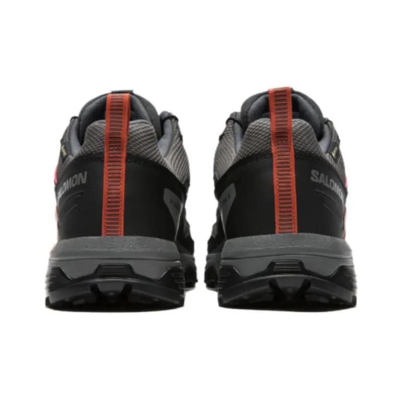 SALOMON X ULTRA 5 Slip Resistant And Abrasion Resistant Support Low Top Hiking Shoes Men's Asphalt Gray-2