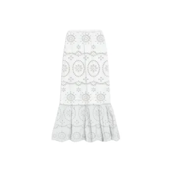 MC2 SAINT BARTHELEMY Casual Long Skirt Women's White