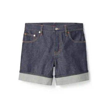 GUCCI Denim Shorts Women's Navy