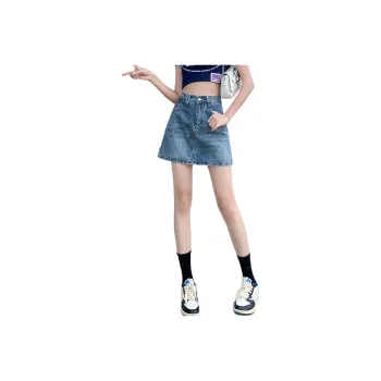 XIANSINIAO Denim Short Skirts Women's