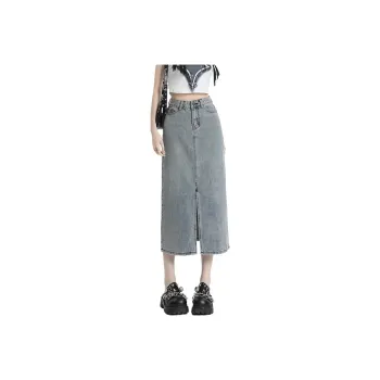ACHIEVE ACHV Denim Long Skirt Women's