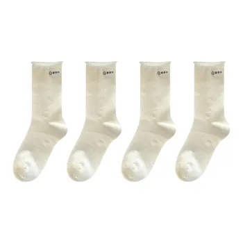 Moremoli Mid Calf Socks Women's 4 Pack