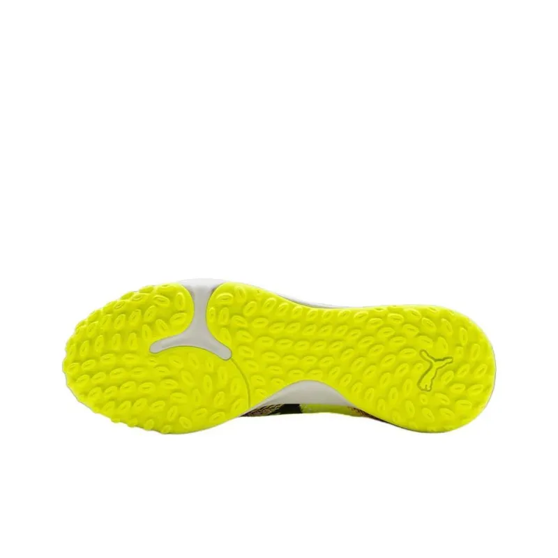 PUMA FUTURE 8 MATCH TT Rubber Broken Studs Anti Slip Wear Resistant Soccer Shoes Men's Yellow-4