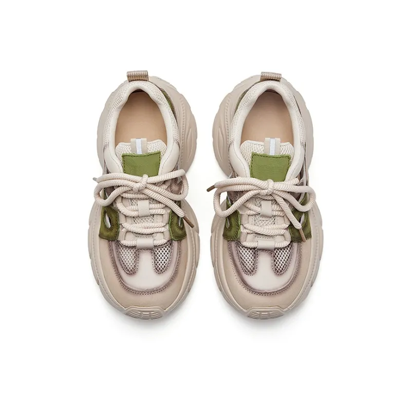 BURGELY Low Top Chunky Sneakers Women's-7