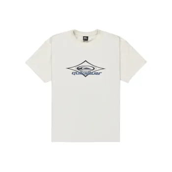 Quiksilver SS25 T Shirt Unisex Snow White