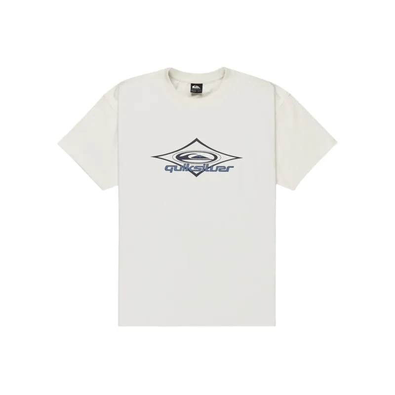 Quiksilver SS25 T Shirt Unisex Snow White-0