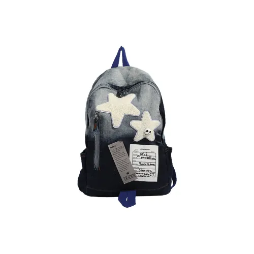 Homeboisportclub Denim Backpack Unisex Multicolor