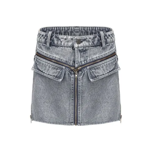 VANN VALRENCÉ Denim Shorts Women's Denim Blue
