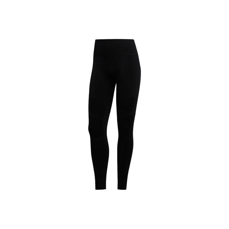 Adidas Warp Knit High Rise Athletic Trousers Women's Black-0