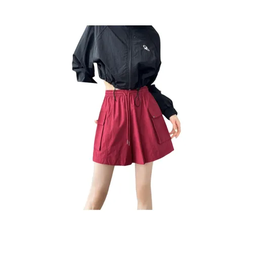 SITOL Cargo Shorts Women's Vermilion