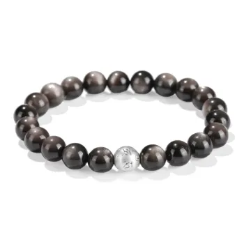 JUICY GRAPE Obsidian Bracelets Unisex