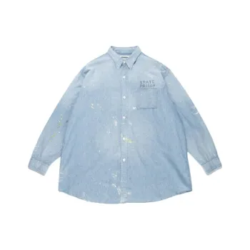 Bowwow SS25 STATE PRISON CHAMBRAY SHIRT Unisex