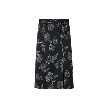 Hang Yi Court Casual Long Skirt Women's
