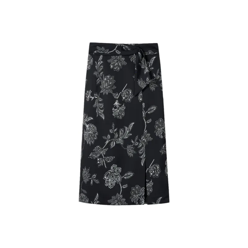Hang Yi Court Casual Long Skirt Women's-0