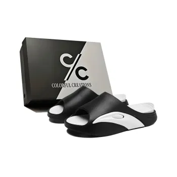 Colorful Creations EVA Quiet, Slip Resistant, Quick Dry Slide Slippers Men's