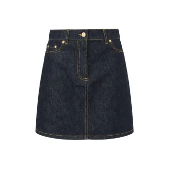 MOSCHINO Denim Mini Skirt