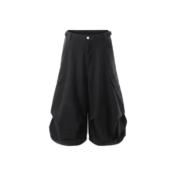 VINMUK Cargo Shorts Unisex Black
