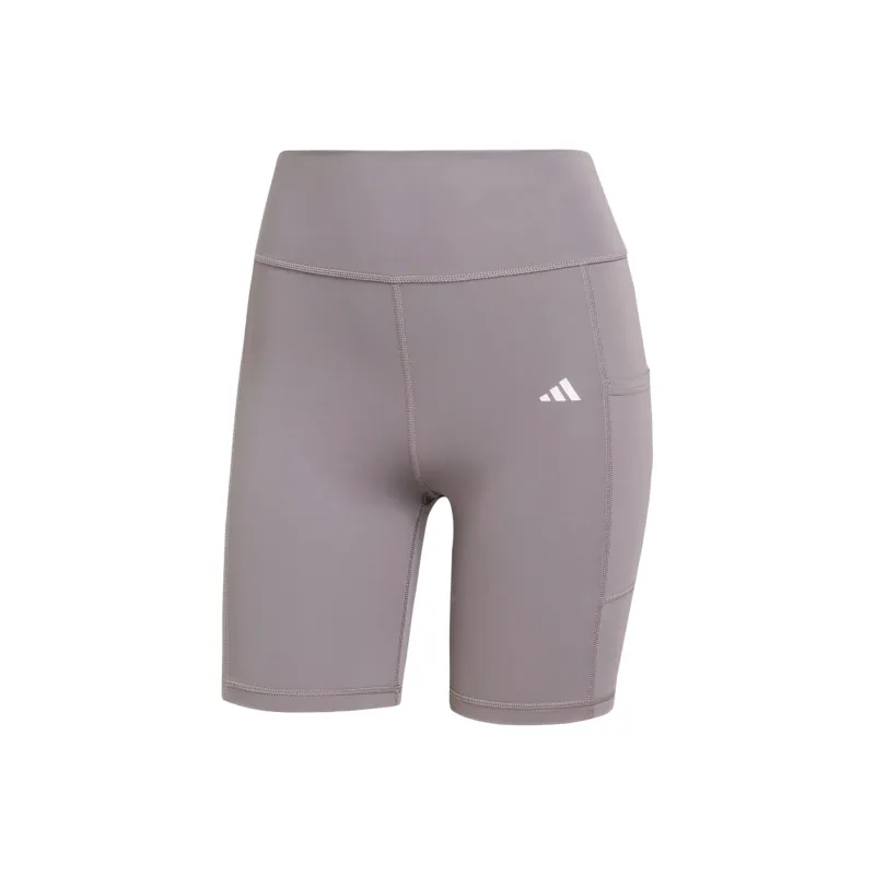 Adidas Women's Optime 7 Inch Leggings Taupe Oxide-0