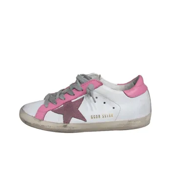 Golden Goose Super Star Low Top Skateboard Shoes Women's White