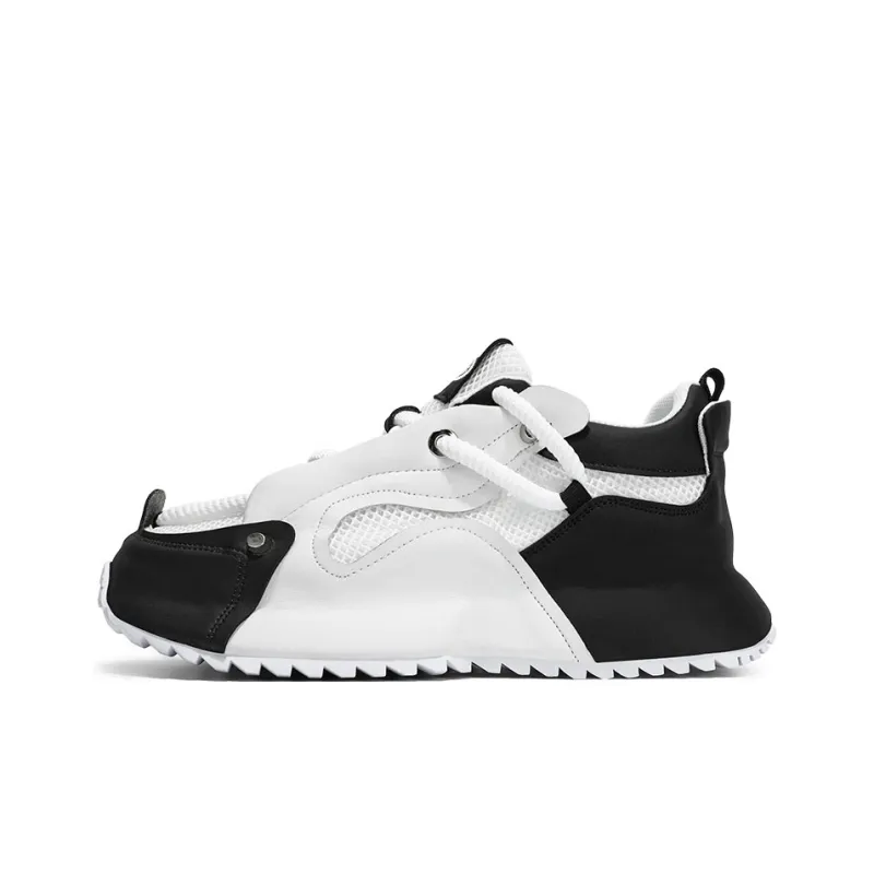 Yi Jiabao Cushioning, Slip Resistant, And Abrasion Resistant Low Top Casual Shoes Men's-0