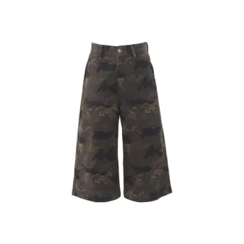 ZAZN Denim Shorts Women's Camouflage
