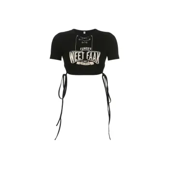 PLAY BUSH T Shirts Women's Black