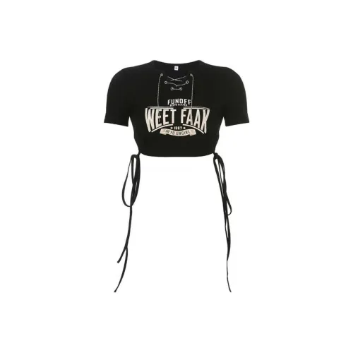 PLAY BUSH T Shirts Women's Black