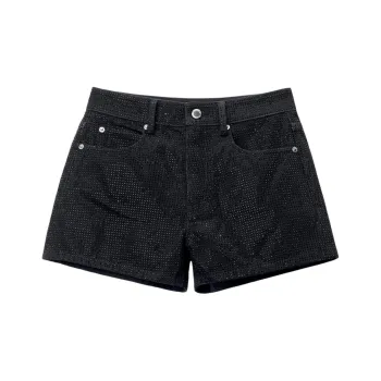 Alexander Wang High rise Denim Shorts