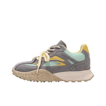 QING MISS Cortez Shoes Slip Resistant, Abrasion Resistant, Breathable Low Top Casual Shoes Women's Gray Blue