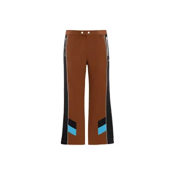 COACH Knitted Sweatpants Men Multicolor Brown