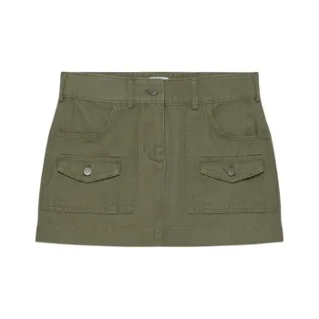 ARITZIA FW24 Sunday Best Kaya Skirt Cargo Short Skirts Women's Army Green/Army Green