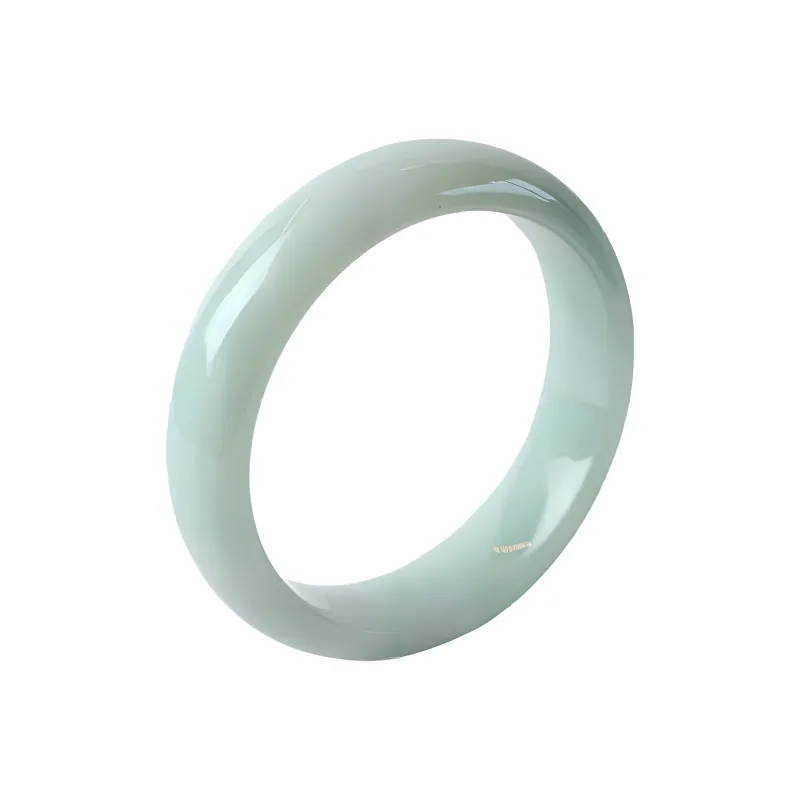 South Asia Bean Type Jadeite Bangles Unisex-0