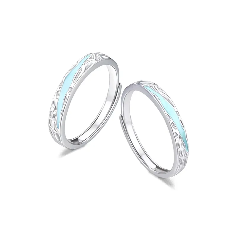 FANFRI Sterling Silver Rings Unisex-0