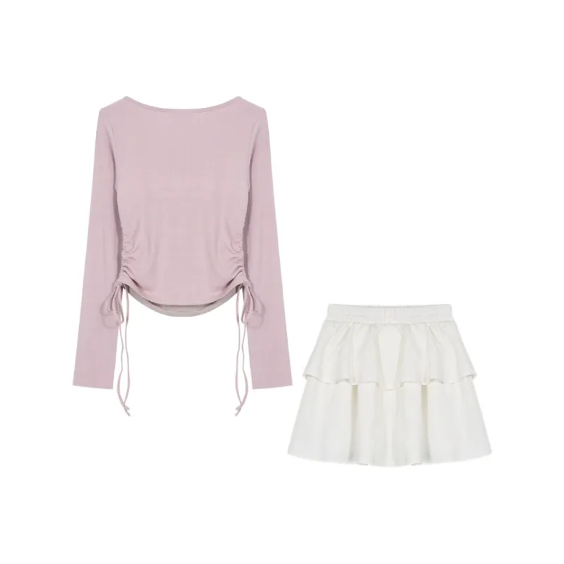 Sato Supun Two Piece Skirt Sets Women's-1