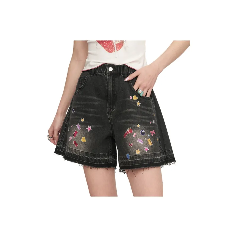 ELF SACK Denim Shorts Women's-8