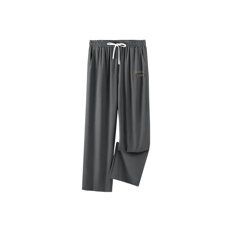 Cotton Casual Pants Unisex-3
