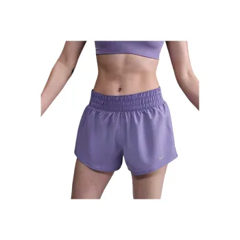 Nike One Women's Dri FIT Mid Rise 3' Brief Lined Shorts