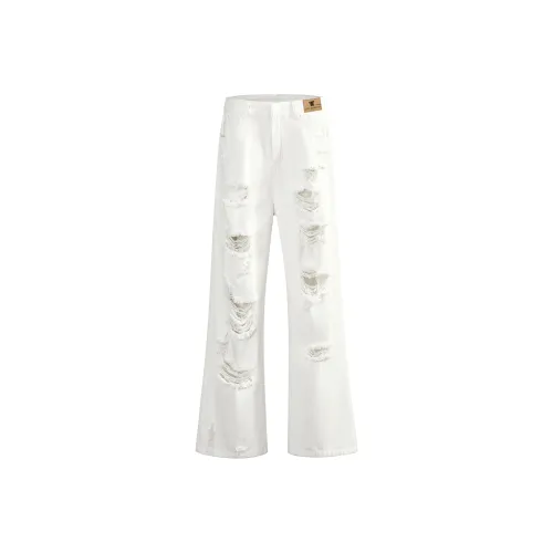 VALKOMM Jeans Unisex Light Blue White