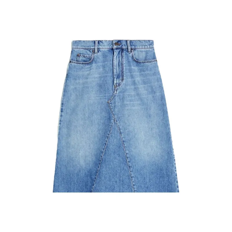 WEEKEND MaxMara Denim Dress Women's Blue-4