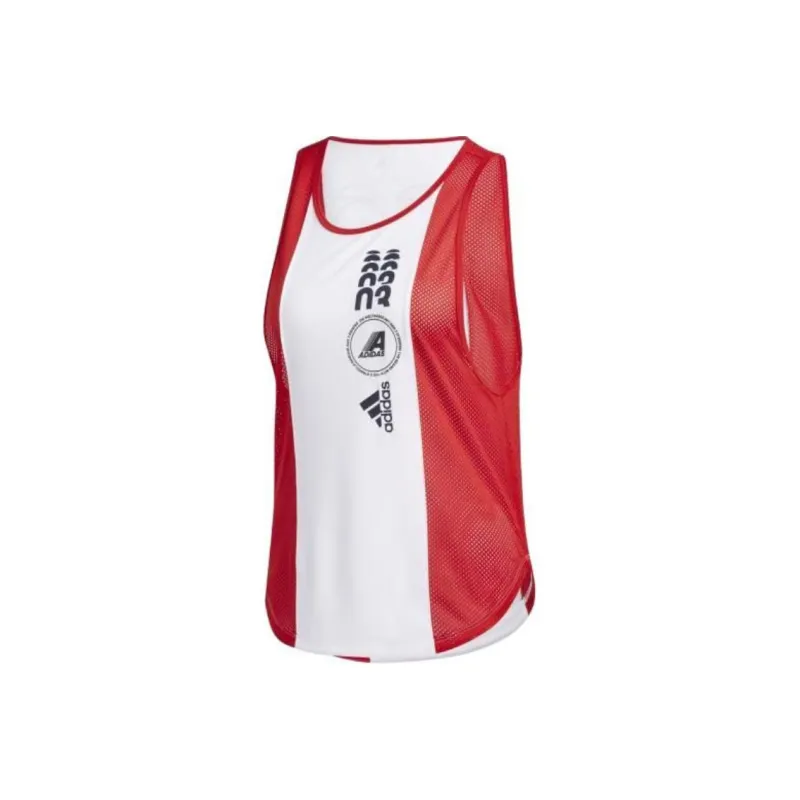 Adidas Moto Climacool Sport Vests Women's White/Scarlet-0