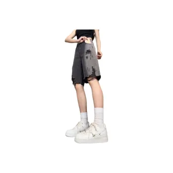 Ordifen Denim Shorts Women's Black