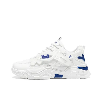 COPICVEN Anti Slip Wear Resistant Low Top Chunky Sneakers Men's