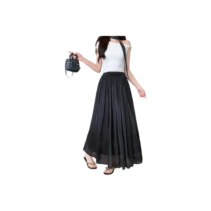 Mu Xiao Xin Casual Long Skirt Women's-2