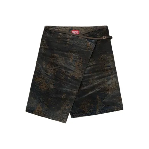 DIESEL De Lem Fsf Denim Miniskirt